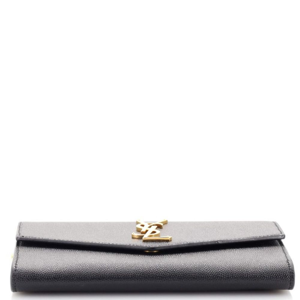 Saint Laurent Uptown Chain Wallet Leather Black - Picture 4 of 7